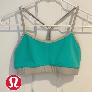 Lulu Lemon Blue Sports Bra